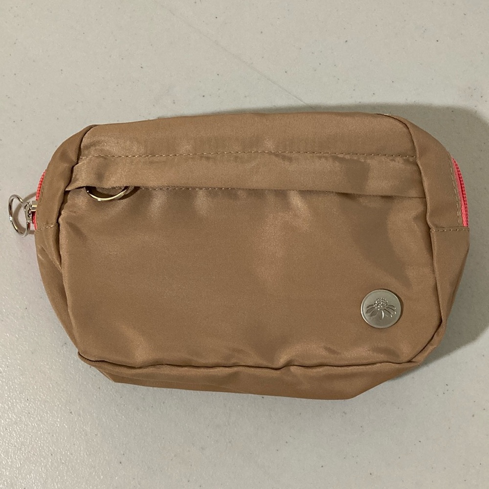 Unbranded New, Crossbody bag, Tan and Coral